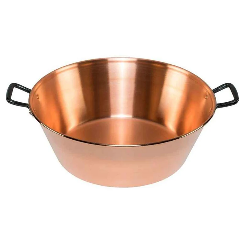 Cazo de cobre para mermelada De Buyer