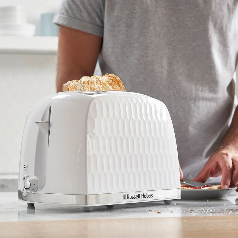 Tostadora de 2 rebanadas Honeycomb de Russell Hobbs