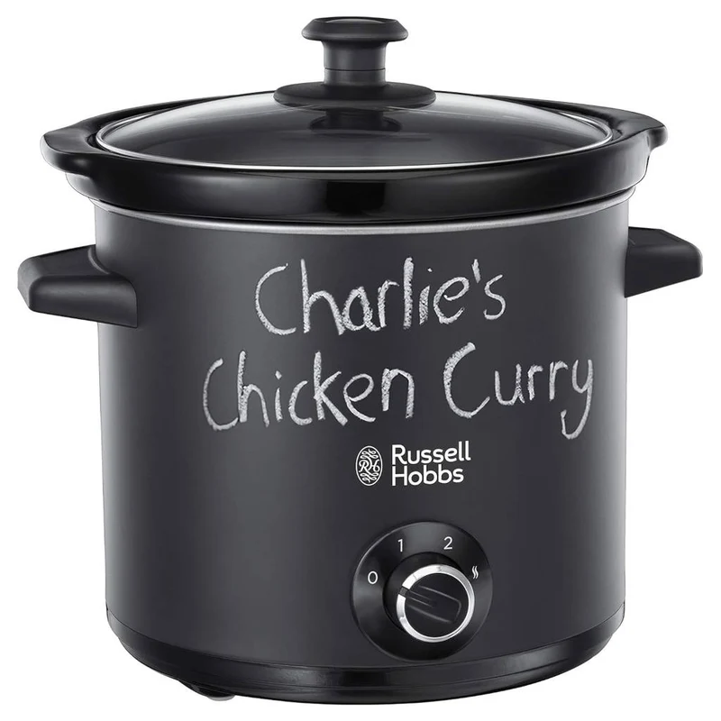 Olla de Cocción Lenta Chalkboard de Russell Hobbs