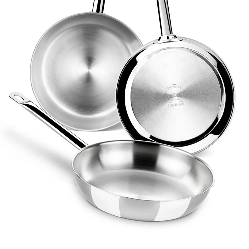 Sartén acero inox Profesional de Bra