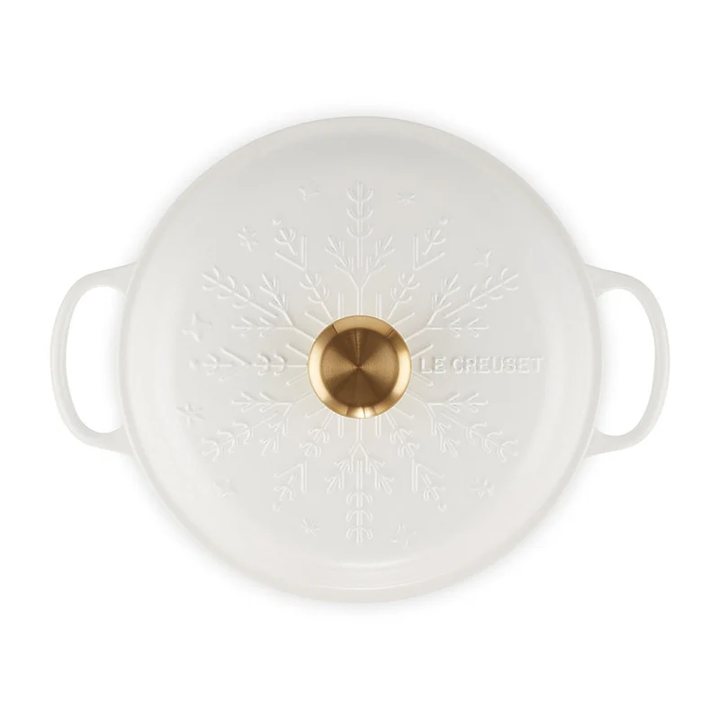 Cacerola baja de hierro Le Creuset ¡Edición Navidad!