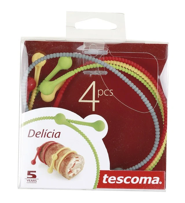 JUEGO 4 CORDONES PARA ALIMENTOS DELICIA