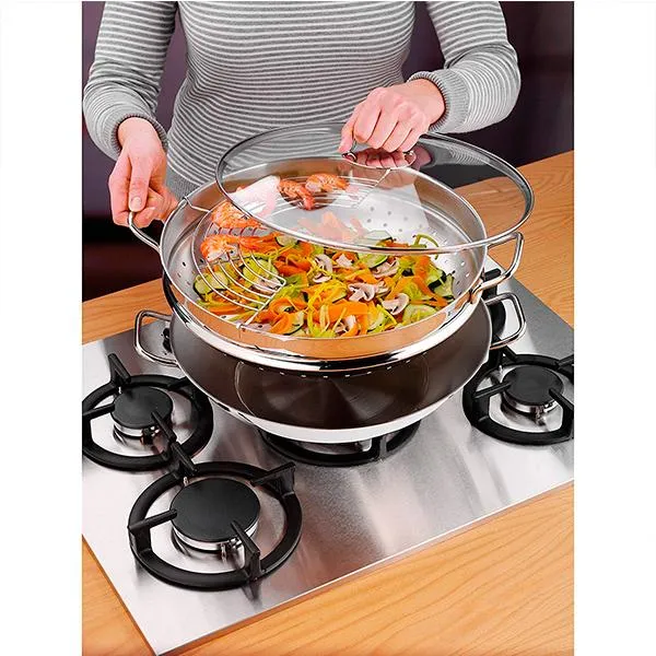 Wok 4 piezas Macao de WMF