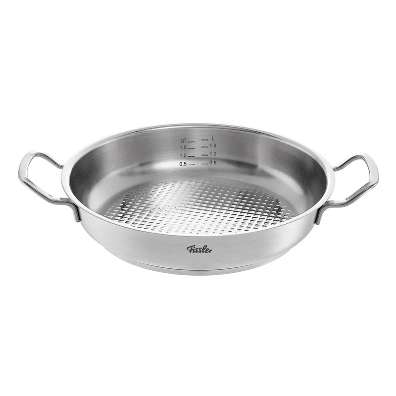 Cacerola baja tipo paellera 28cm de acero inox Original-Profi Collection® Fissler