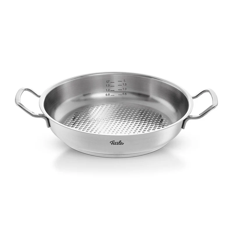 Cacerola baja tipo paellera 28cm de acero inox Original-Profi Collection® Fissler