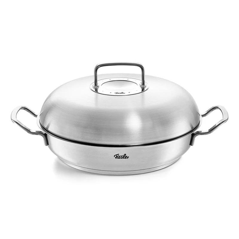 Cacerola baja 28cm de acero con tapa Original-Profi Collection® Fissler