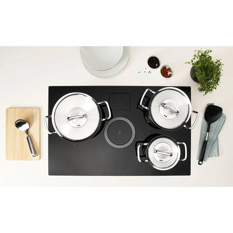 Olla alta de acero inoxidable con tapa Original-Profi Collection® Fissler