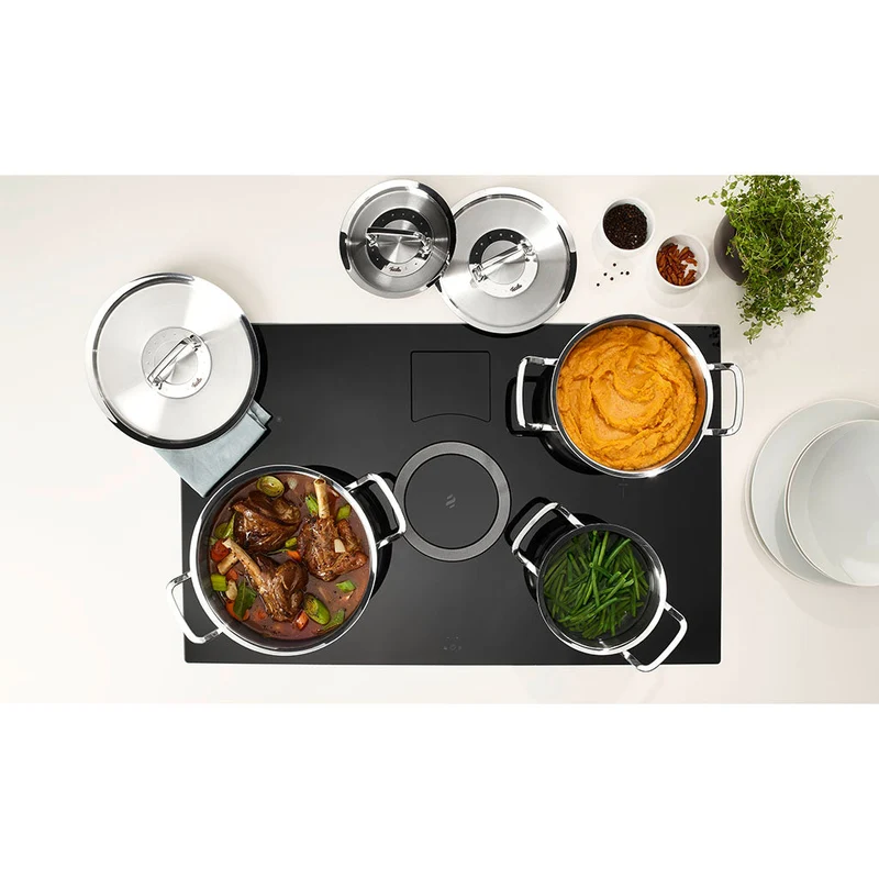 Olla alta de acero inoxidable con tapa Original-Profi Collection® Fissler