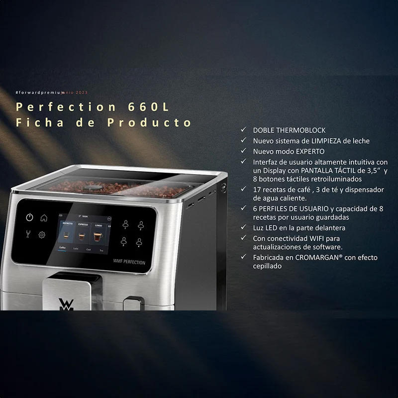 Cafetera Full Auto Perfection 860 WMF