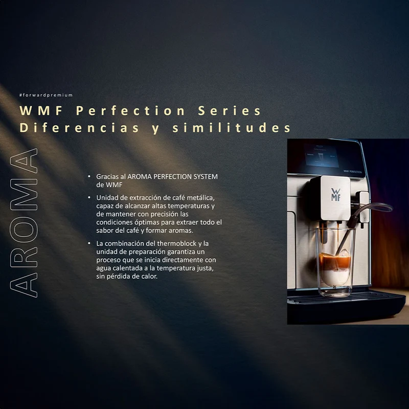 Cafetera Full Auto Perfection 860 WMF
