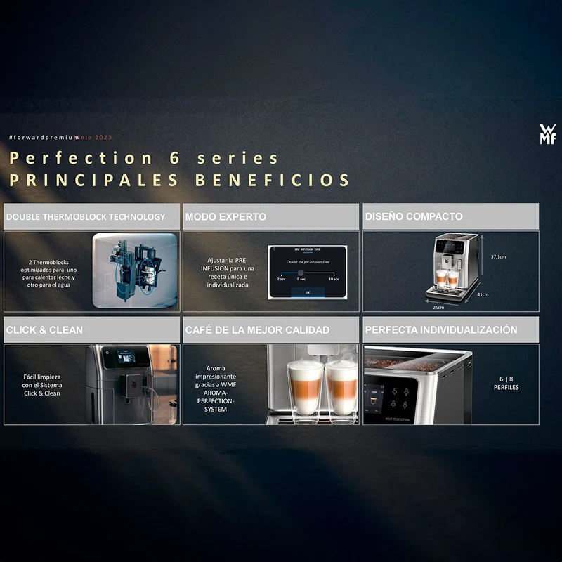 Cafetera Full Auto Perfection 840 WMF