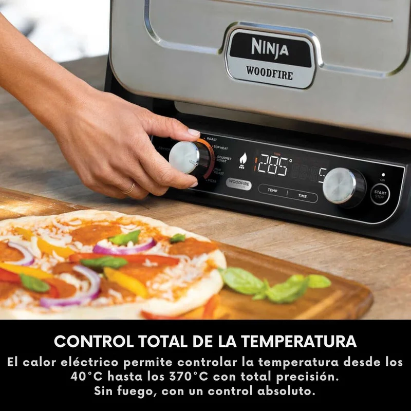 Horno eléctrico exterior de pellet Woodfire Ninja®
