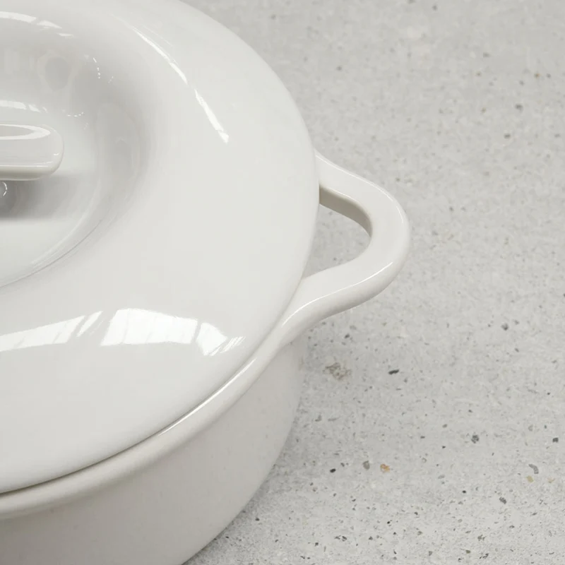 Cocotte de porcelana redonda Bombance Revol