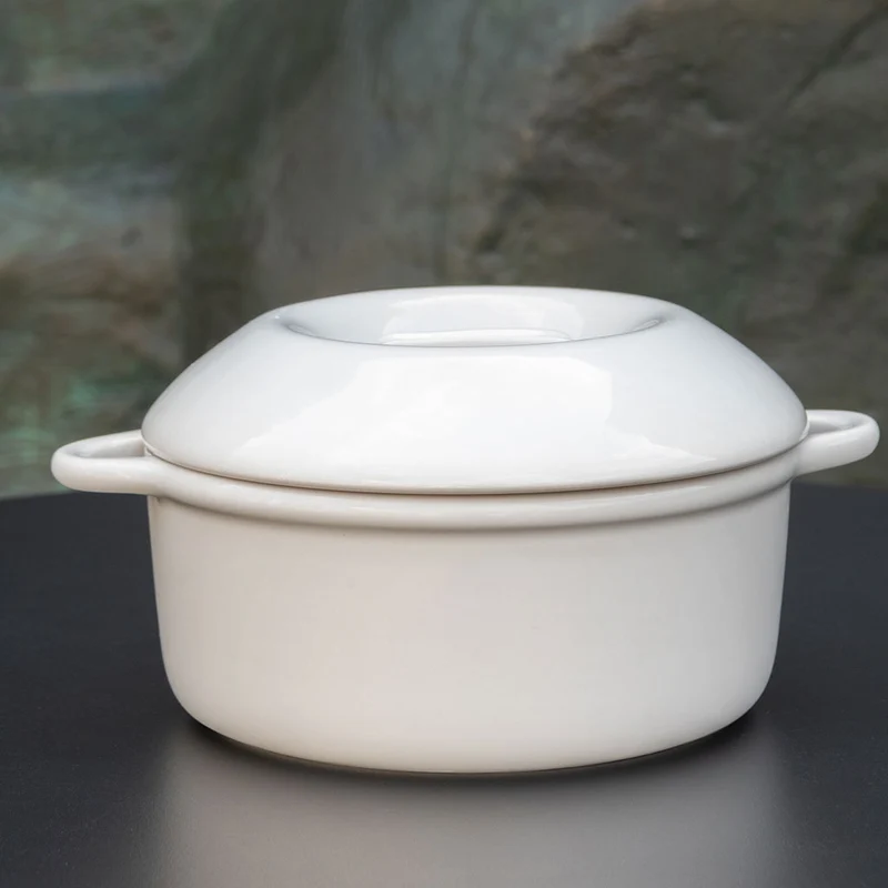 Cocotte de porcelana redonda Bombance Revol