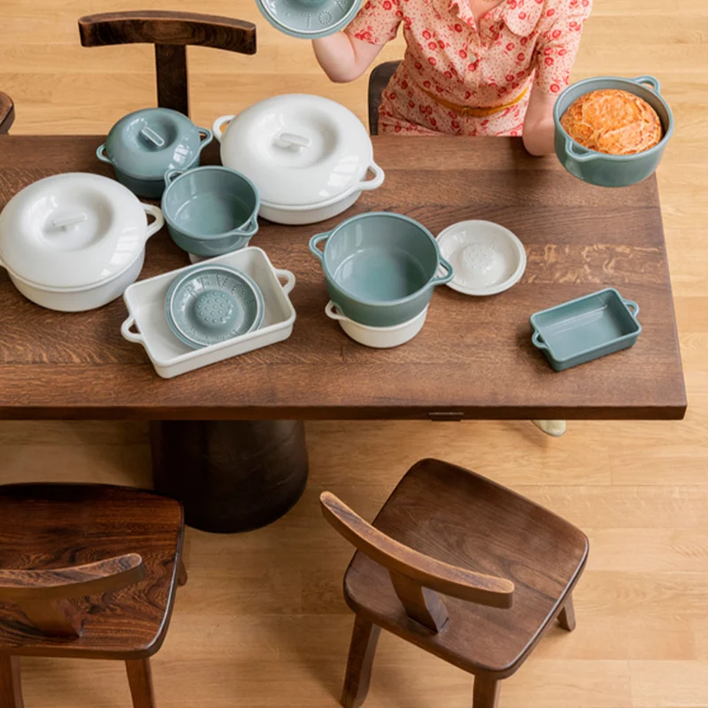 Cocotte de porcelana redonda Bombance Revol
