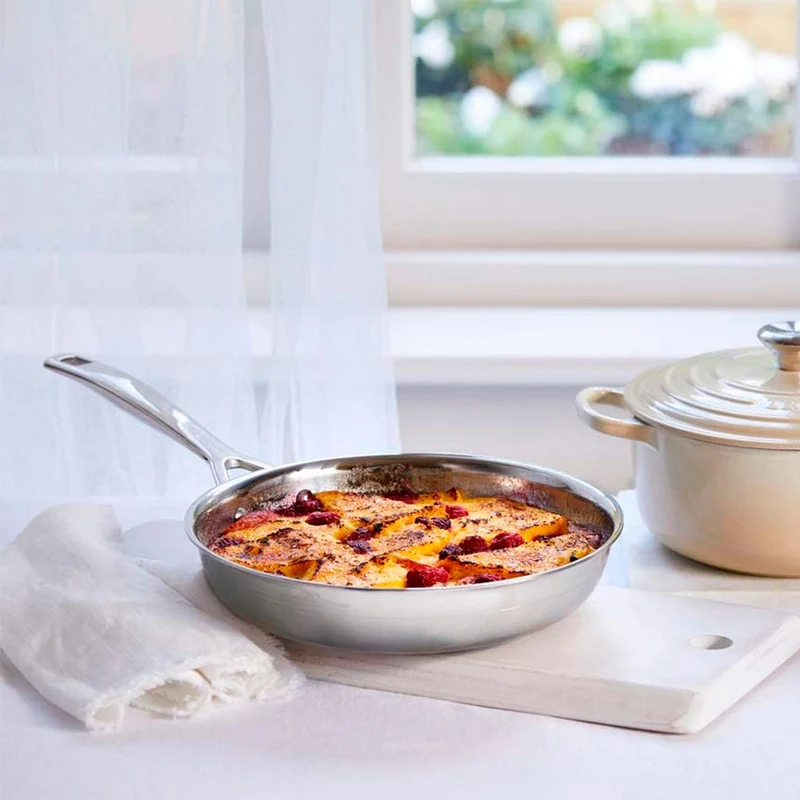 Sartén acero inox Tricapa Classic Le Creuset