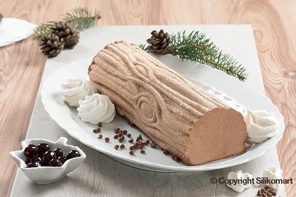 MOLDE + TAPETE TRONCO DE NAVIDAD SILIKOMART