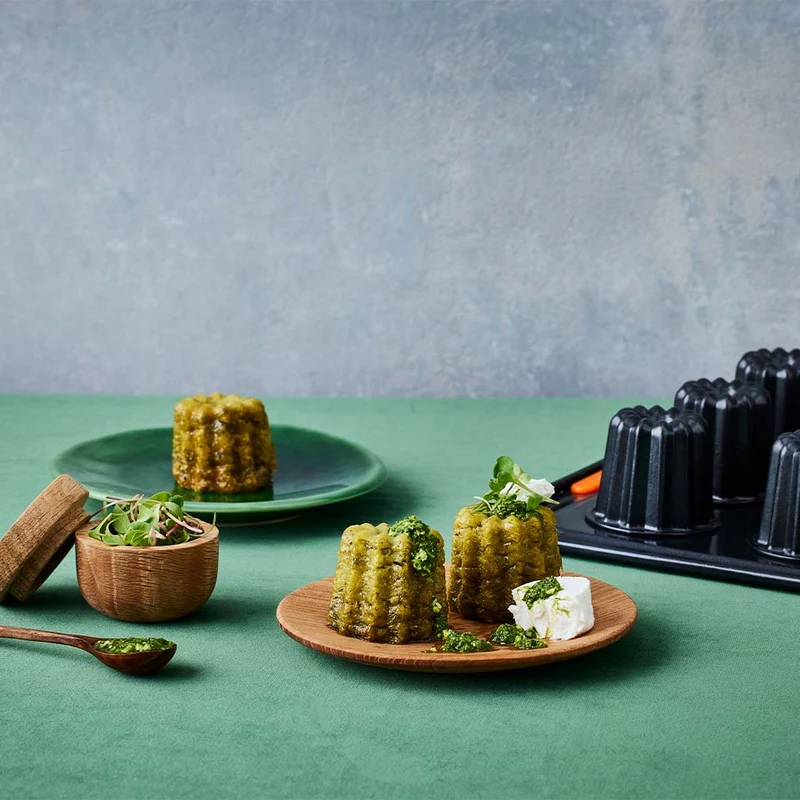 Molde antiadherente para canelés de Le Creuset