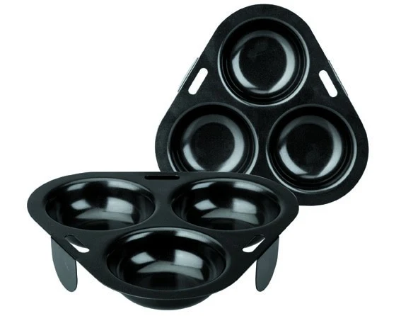 BANDEJA PARA ESCALFAR 3 CAV. MOKA