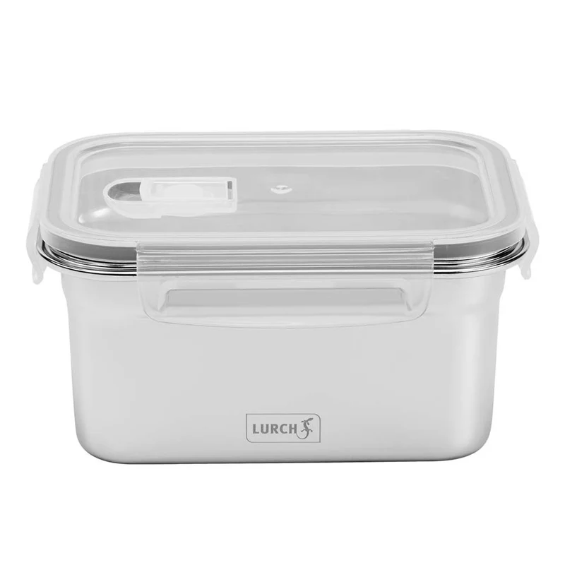 Fiambrera Inox apta para microondas de Lurch