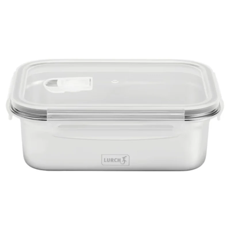 Fiambrera Inox apta para microondas de Lurch