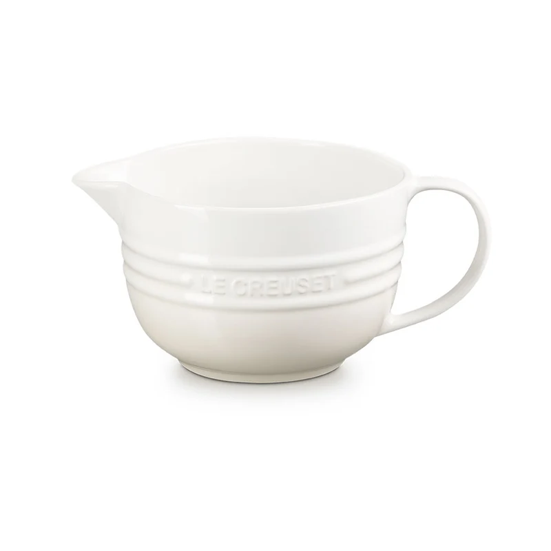 Bol cerámico con asa y pico vertedor de Le Creuset