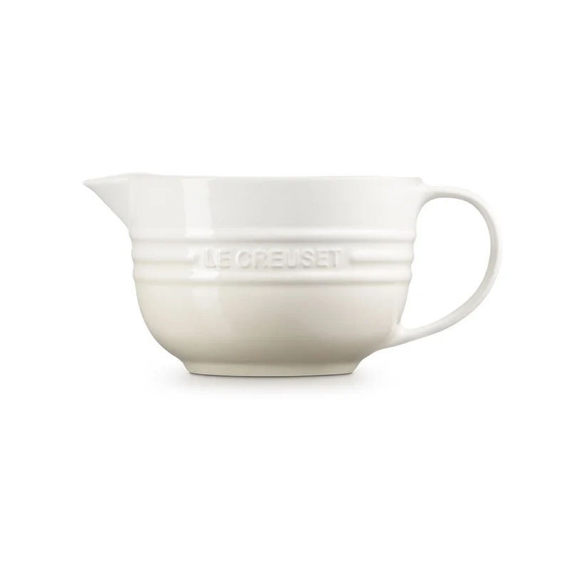 Bol cerámico con asa y pico vertedor de Le Creuset