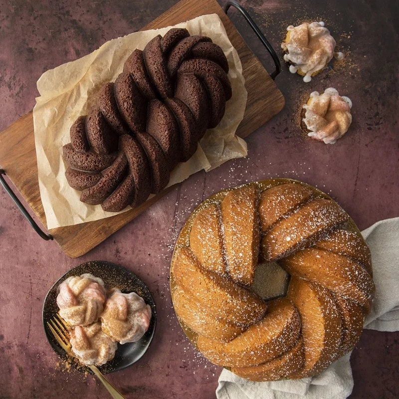 Molde Loaf Pan trenzado 75º Aniversario Nordic Ware