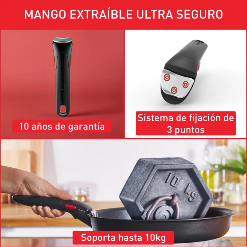 Lote de 2 sartenes Ingenio Unlimited de Tefal