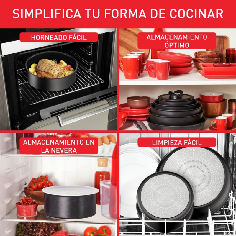 Lote de 2 sartenes Ingenio Unlimited de Tefal