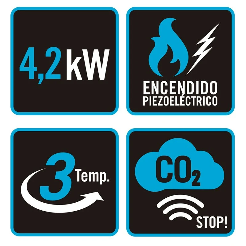 ESTUFA DE GAS 4200W HABITEX