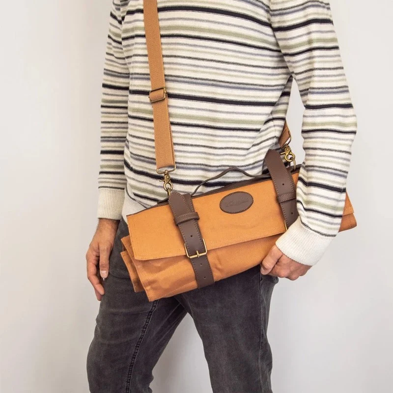 ESTUCHE CUCHILLOS VACIO 12 PIEZAS LONA ENCERADA 3C