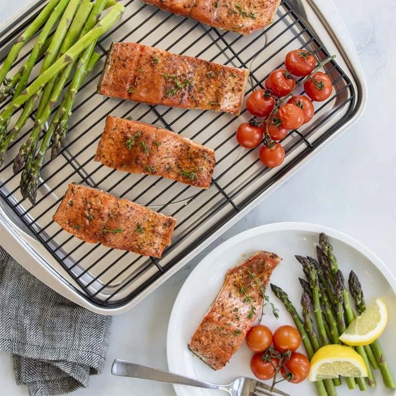 Bandeja para horno con rejilla Naturals® Collection de Nordic Ware