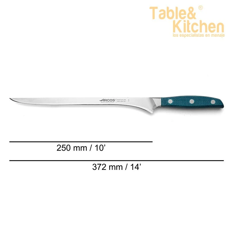 CUCHILLO JAMONERO FLEXIBLE 250 MM BROOKLYN