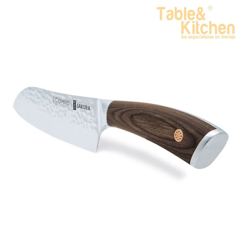 CUCHILLO FORJADO SANTOKU SAKURA 17,5CM 3C