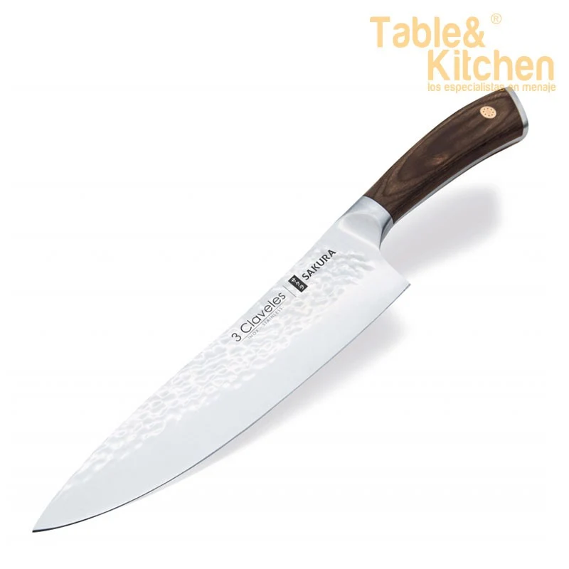 CUCHILLO FORJADO COCINERO SAKURA 20CM 3C