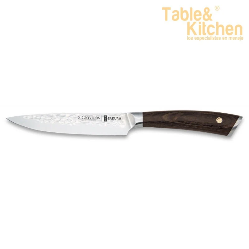 CUCHILLO FORJADO COCINA SAKURA 12,5 CM 3C