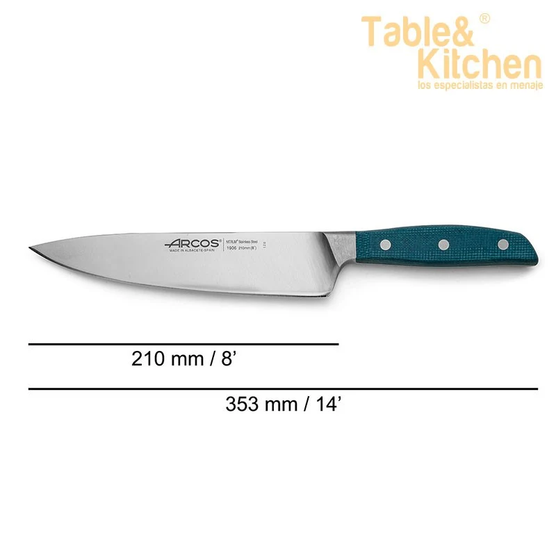 CUCHILLO COCINERO 210 MM SERIE BROOKLYN