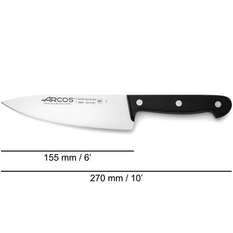 CUCHILLO COCINERO 155 MM UNIVERSAL
