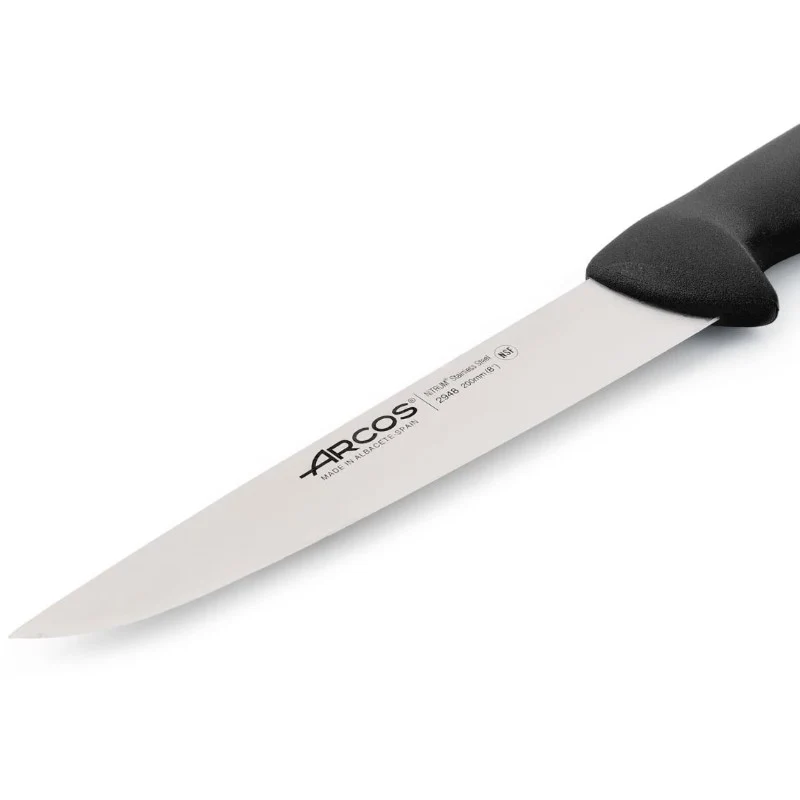 CUCHILLO CARNICERO 200MM SERIE 2900 NEGRO ARCOS