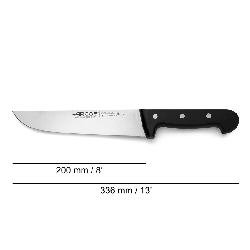 CUCHILLO CARNICERO 175MM SERIE UNIVERSAL