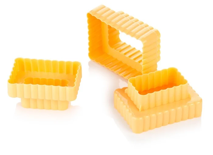 CORTAPASTAS DOBLE RECTANGULAR GALLETA 6 TAMAÑOS