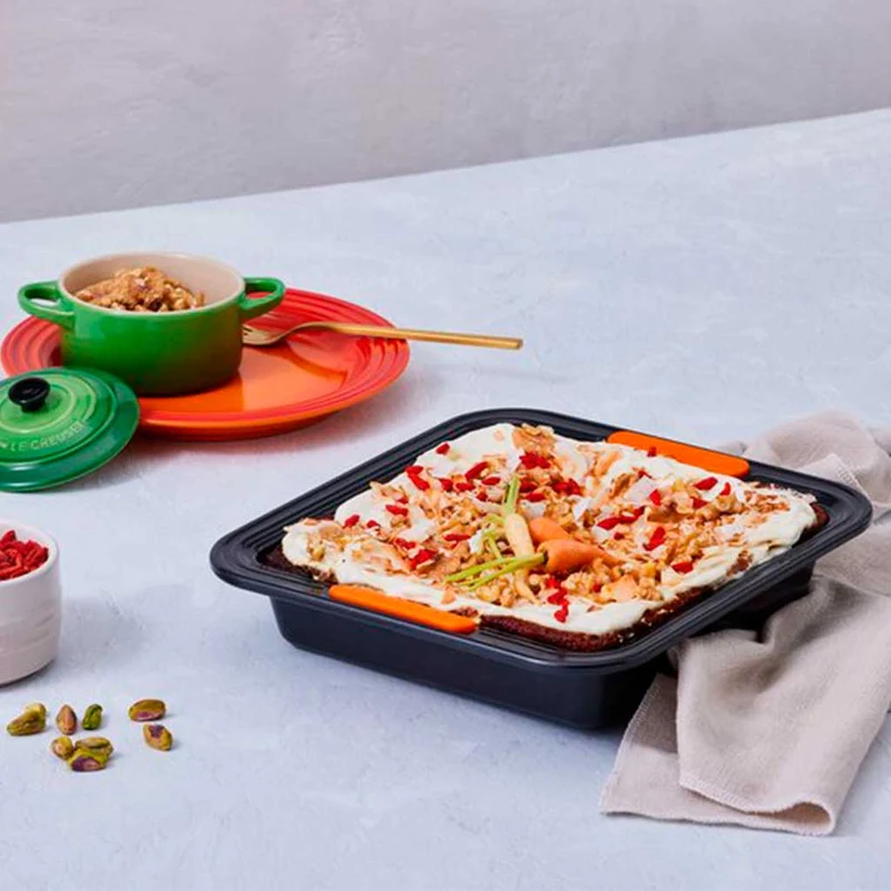 Molde cuadrado antiadherente Le Creuset