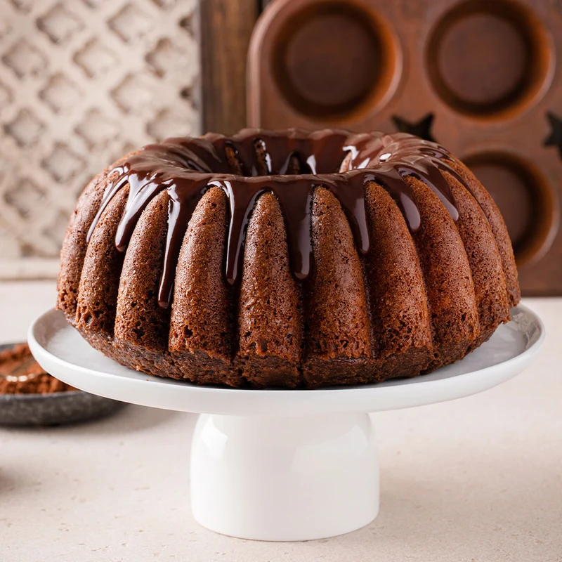 Molde de aluminio Elegant Party Bundt Nordic Ware