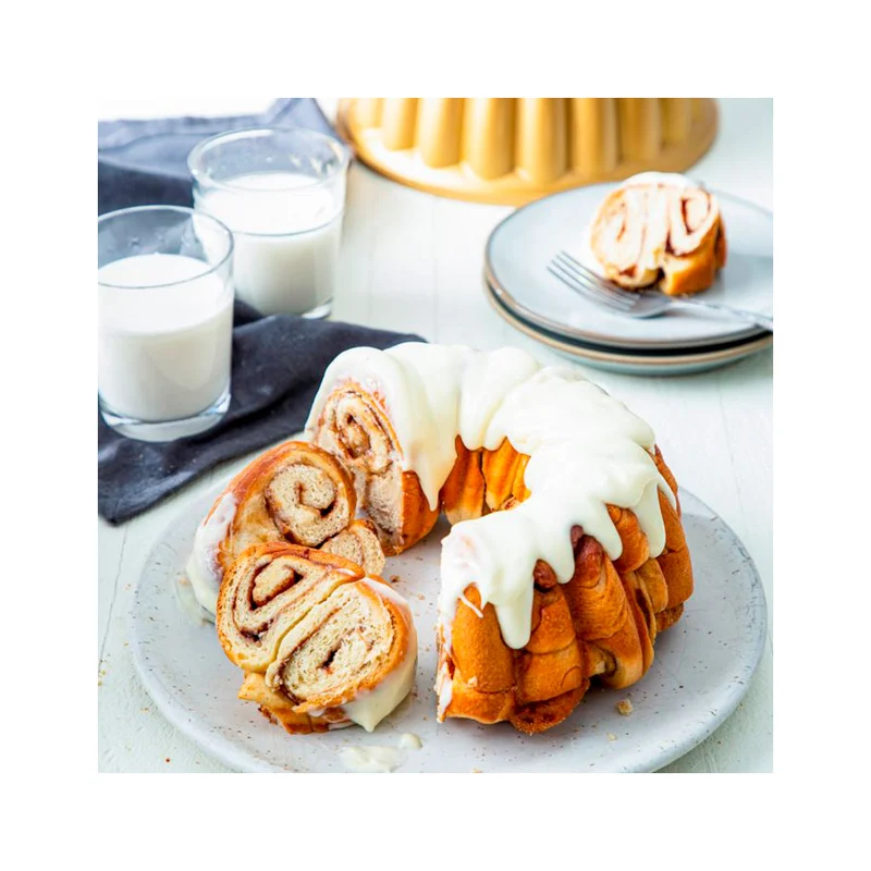 Molde de aluminio Elegant Party Bundt Nordic Ware