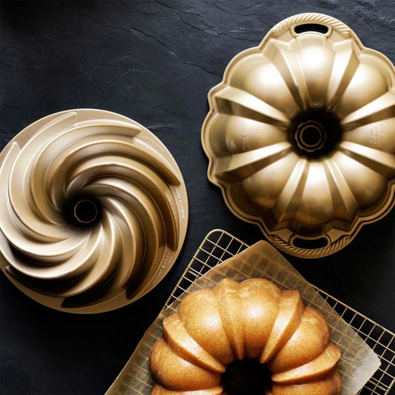 Molde de aluminio Elegant Party Bundt Nordic Ware