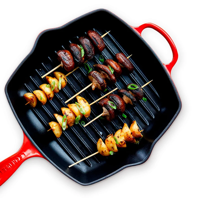Sartén skillet grill cuadrada Le Creuset