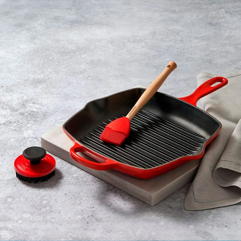 Sartén skillet grill cuadrada Le Creuset