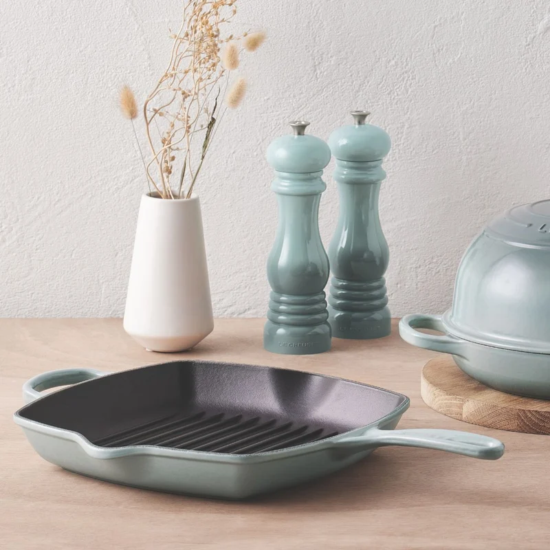 Sartén skillet grill cuadrada Le Creuset