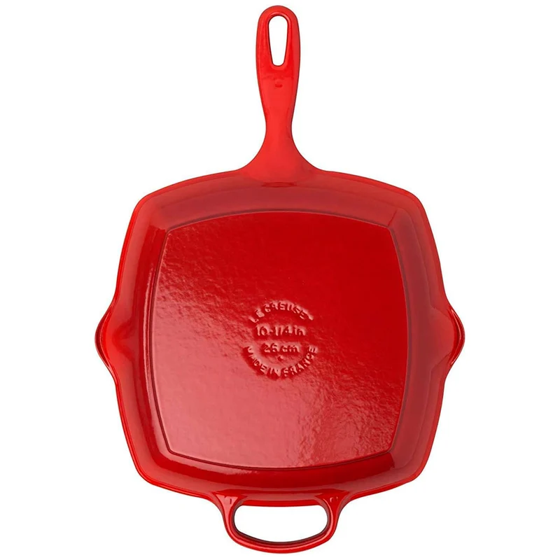 Sartén skillet grill cuadrada Le Creuset